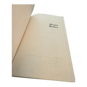 Colleen Hoover Heart Bones Book Fiction #1 NY Times Bestselling Author